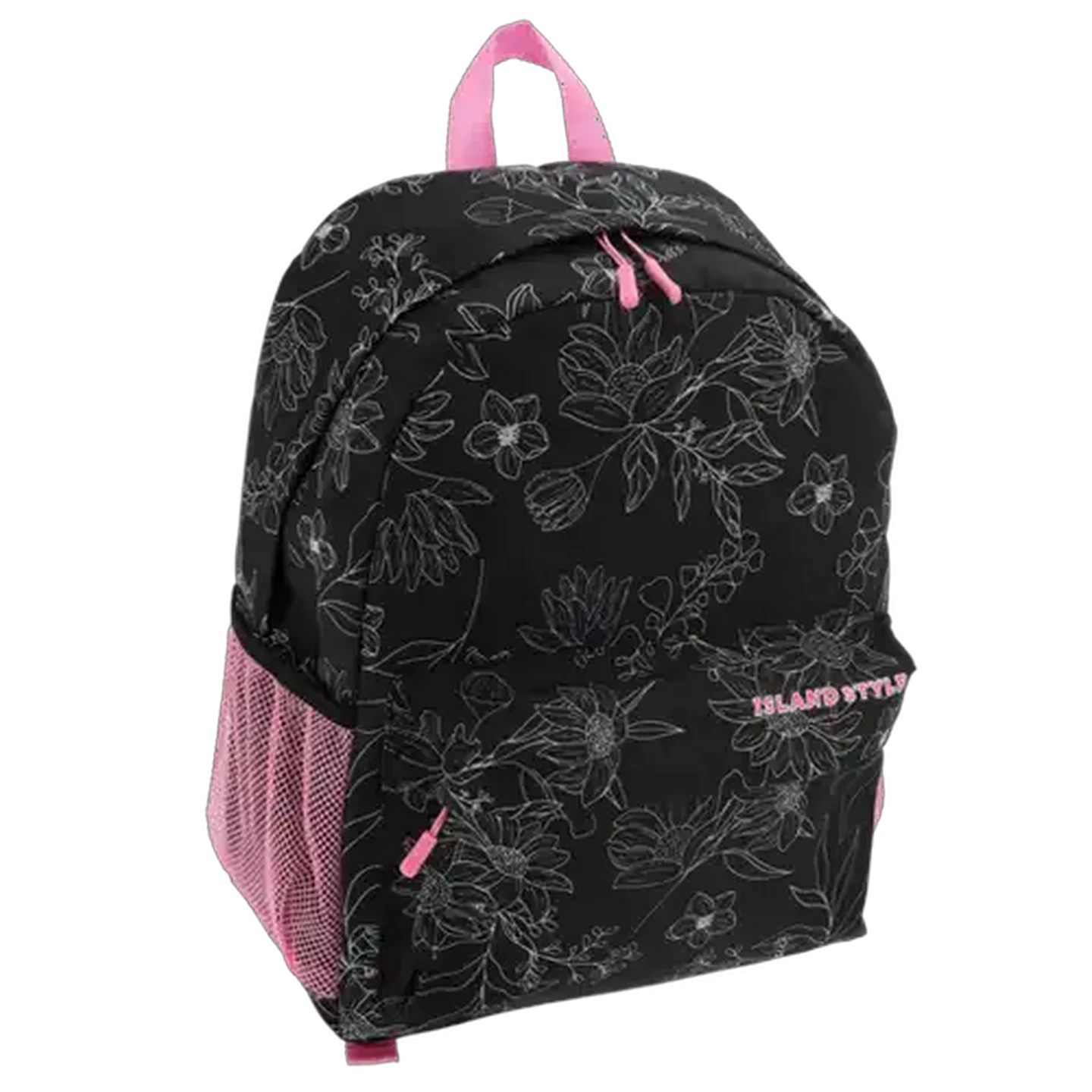 Image of Island Style Floral Backpack (Colour May Vary)