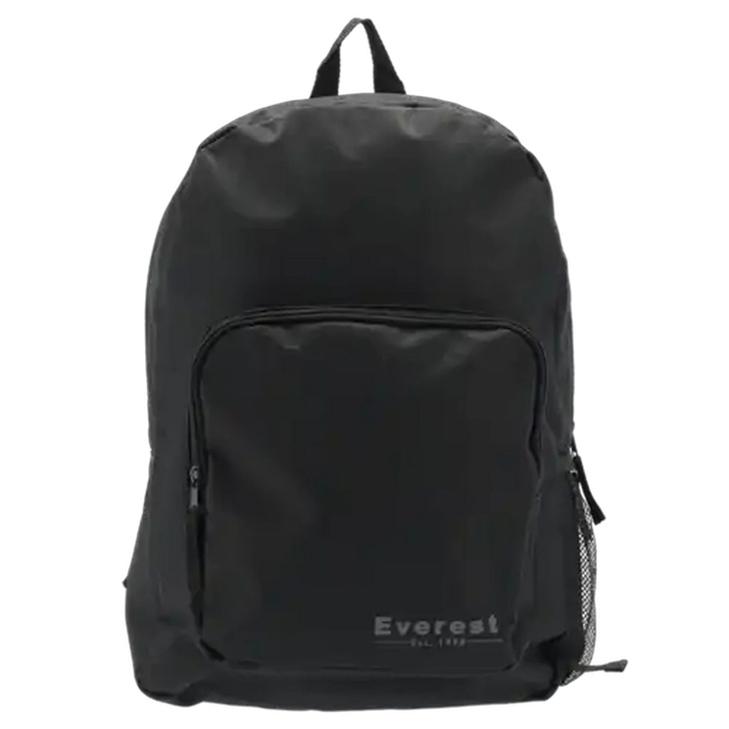 Everest Black Multi Pocket Backpack