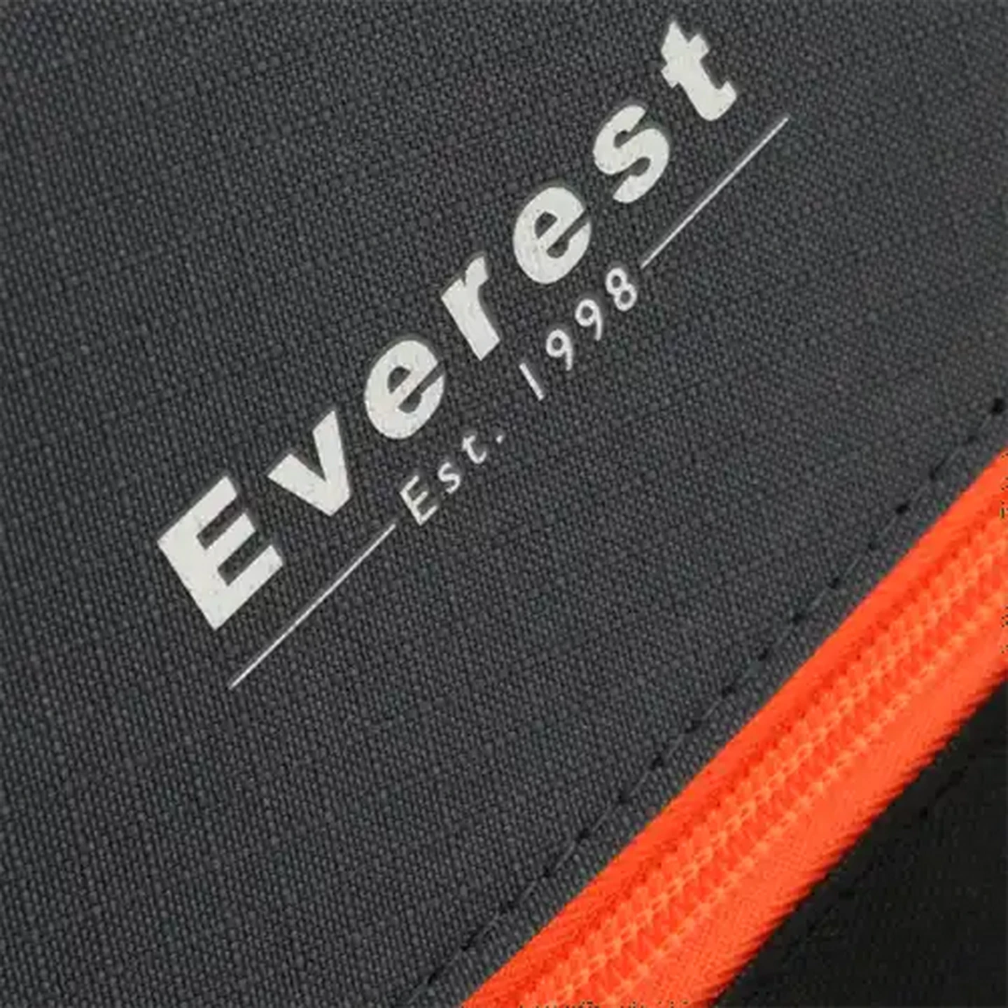 Image of Everest Black & Neon Orange Backpack