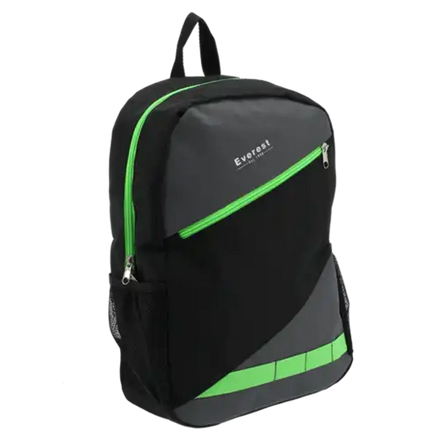 Image of Everest Black & Neon Green Backpack