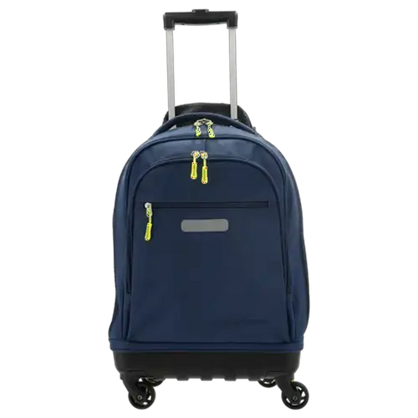 Island Style Blue 4-Wheel Trolley Backpack
