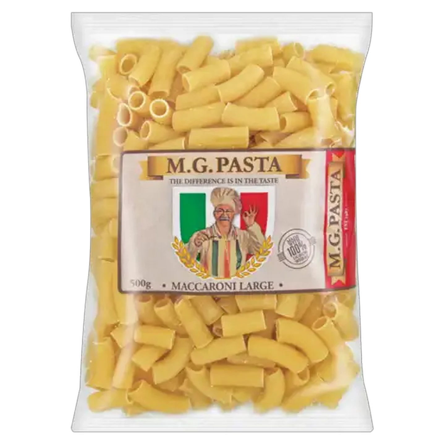 Image of M.G. Pasta Large Macaroni 500g