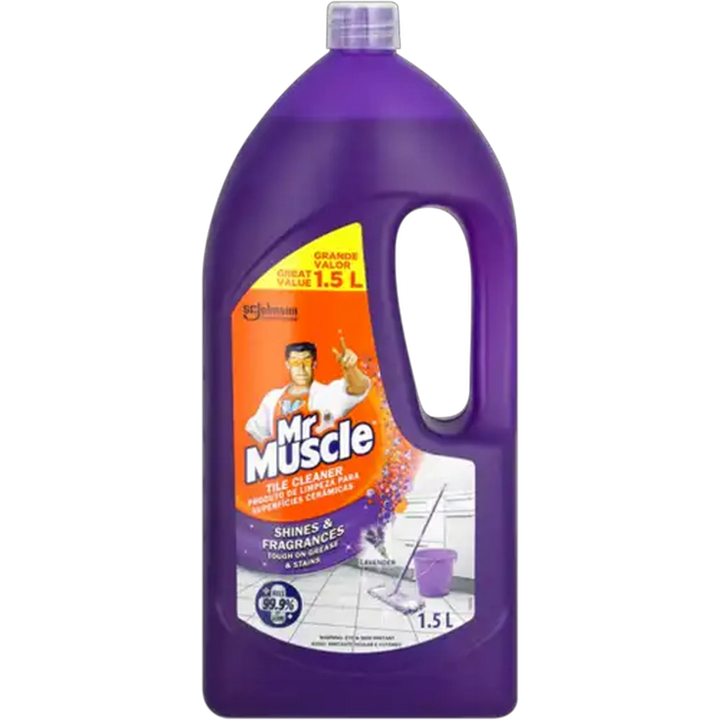 Image of Mr Muscle Great Value Lavender Fields Tile Cleaner 1.5L