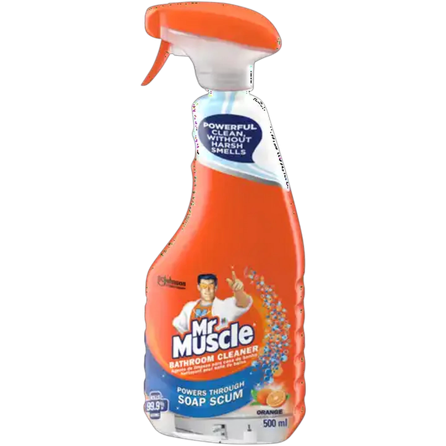 Image of Mr Muscle Orange Action Bathroom Cleaner 500ml