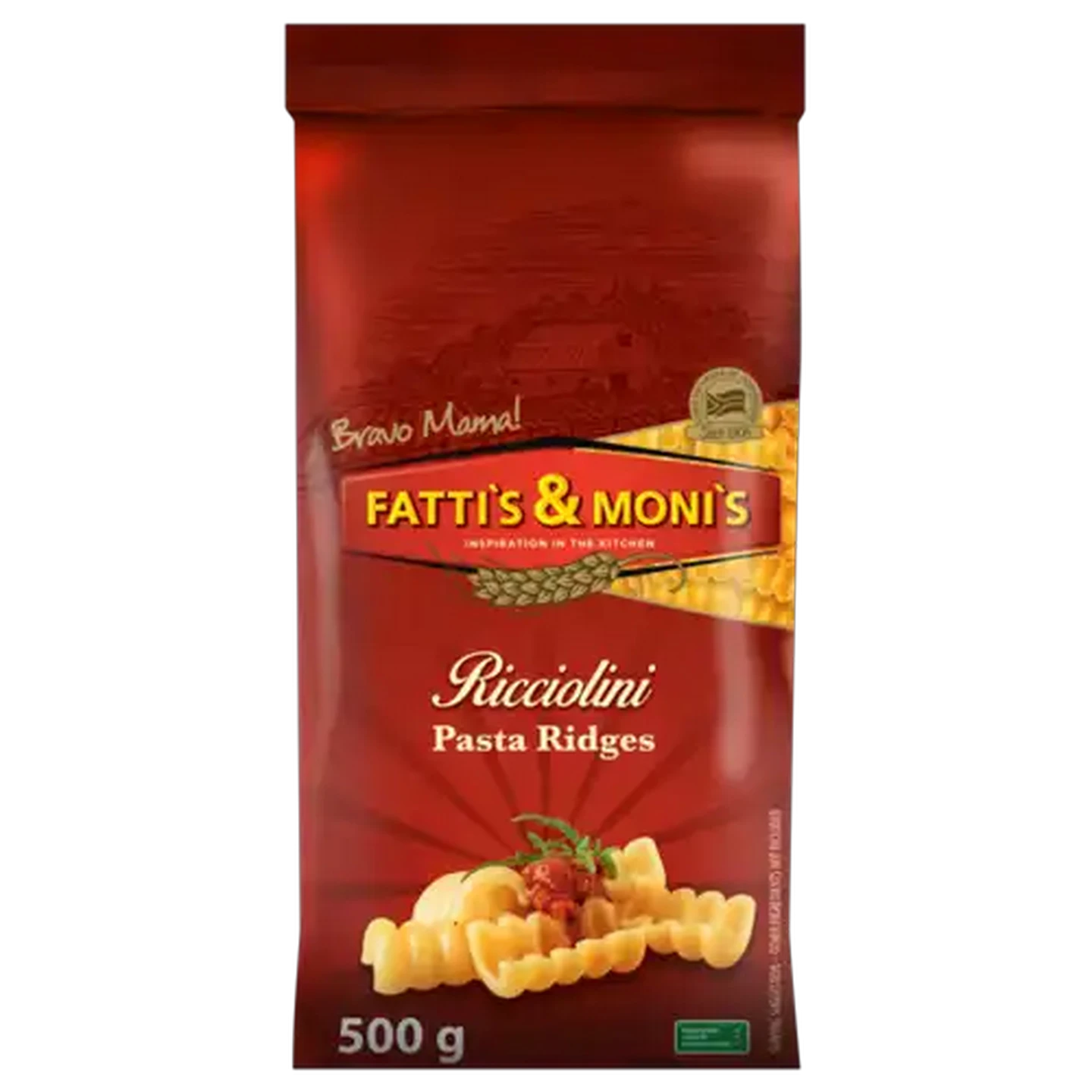 Image of Fatti's & Moni's Ricciolini Pasta Ridges 500g