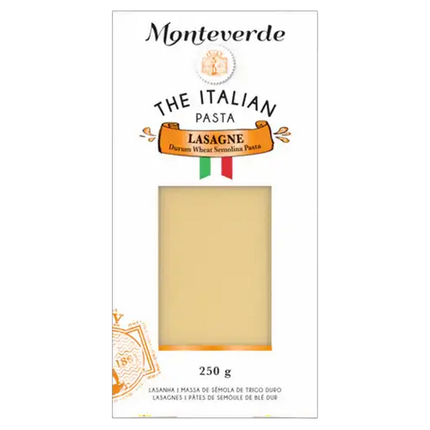 Image of Monteverde The Italian Pasta Lasagne 250g