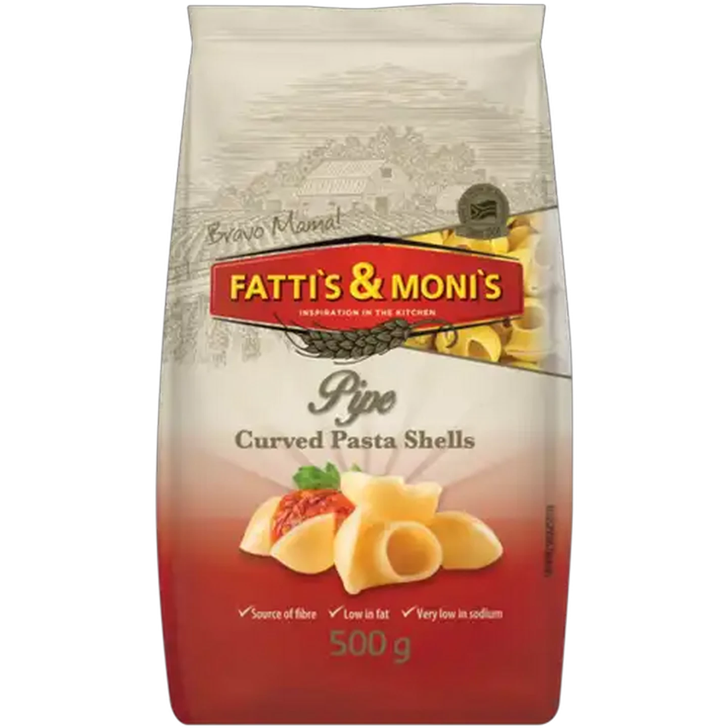 Image of Fatti's & Moni's Bravo Mama Pipe Pasta 500g