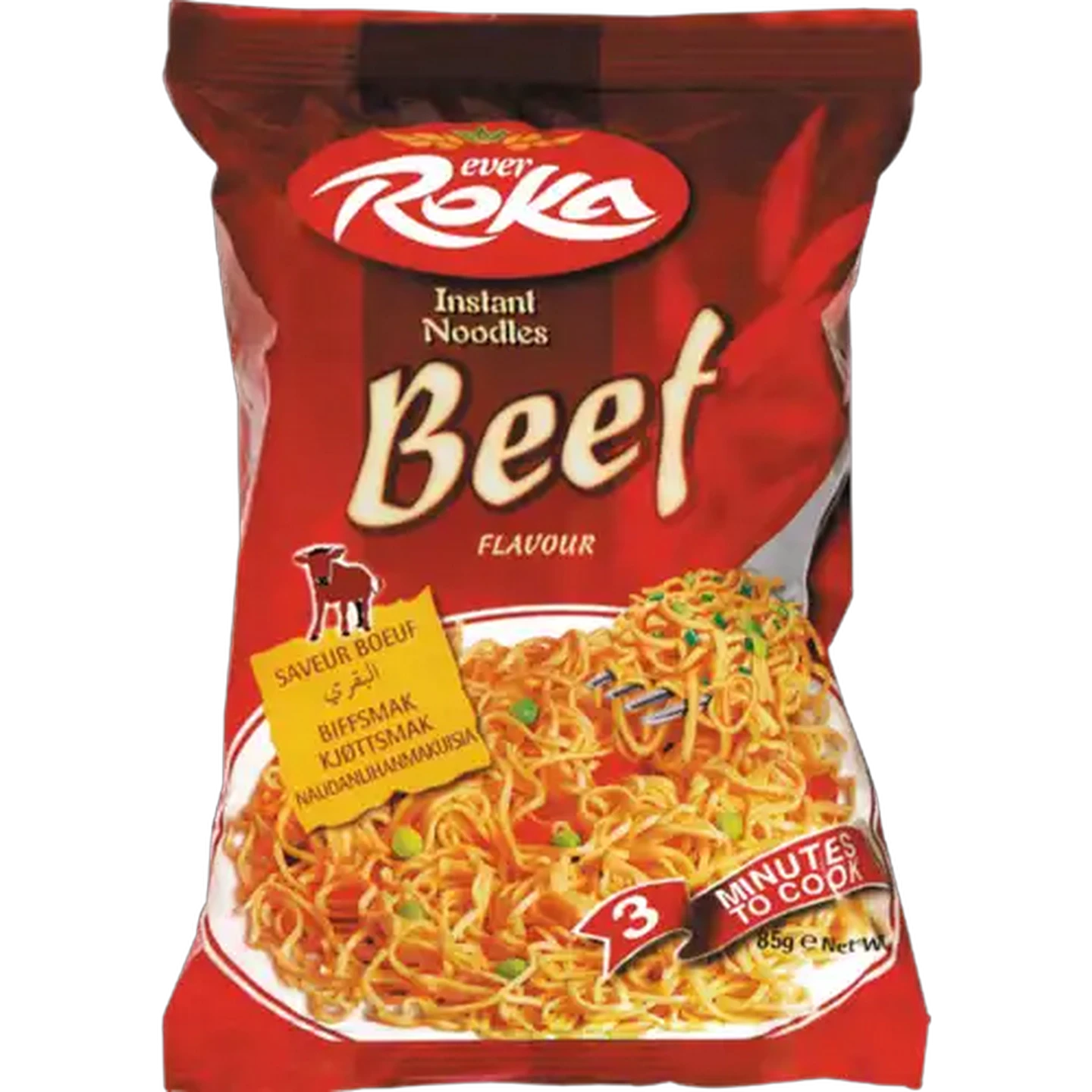 Image of Roka Beef Flavoured Instant Noodles 85g