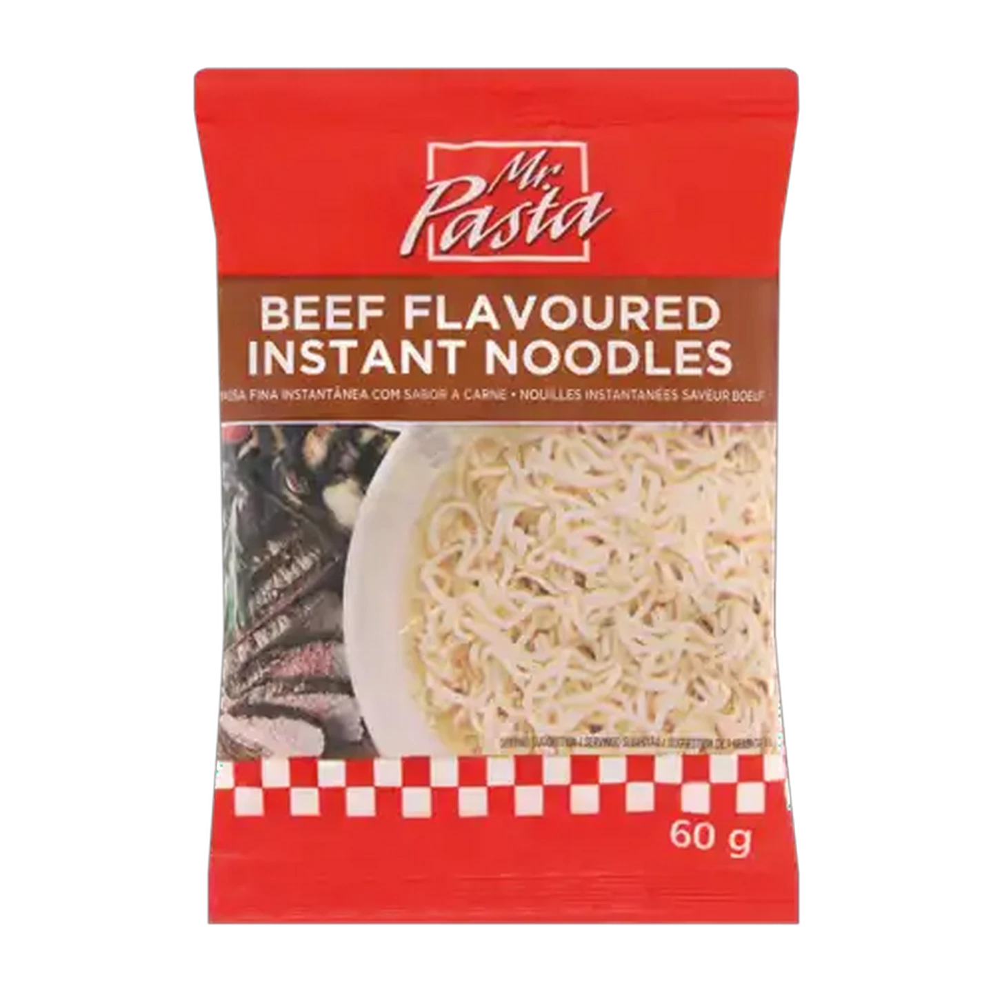 Image of Mr. Pasta Beef Flavoured Instant Noodles 60g