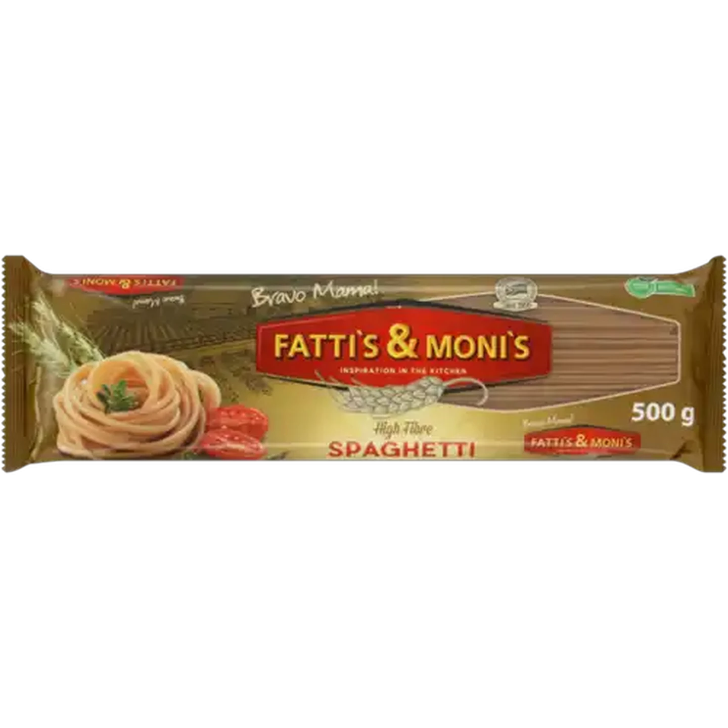 Image of Fatti's & Moni's Wholewheat Spaghetti Pasta 500g