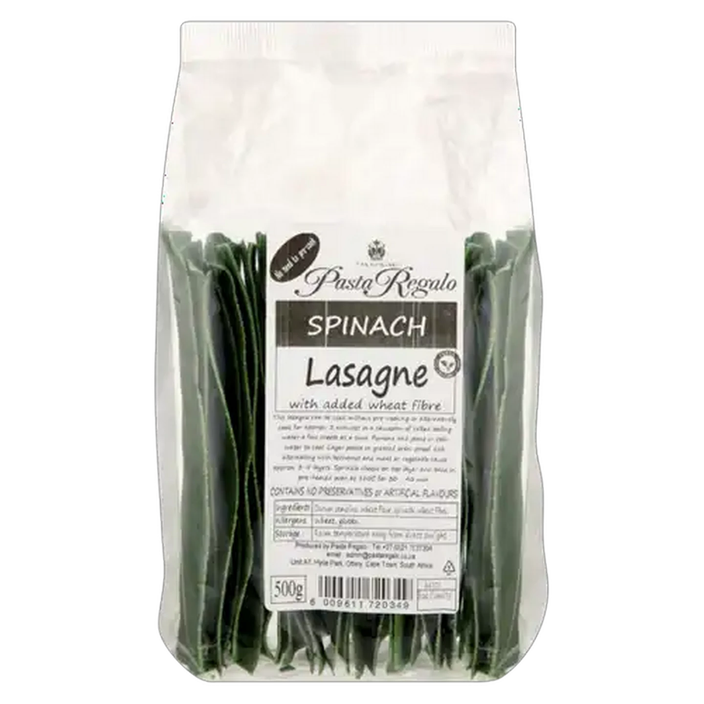 Image of Pasta Regalo Spinach Lasagne 500g