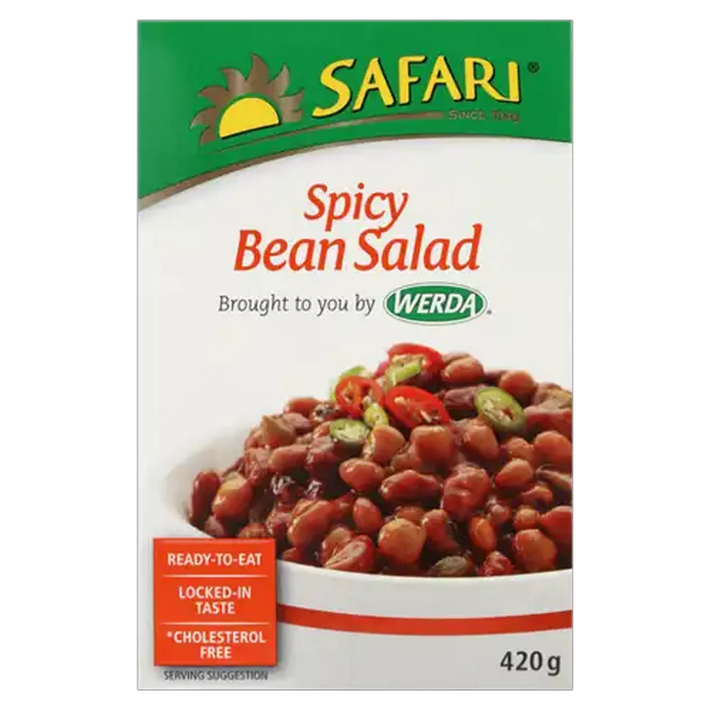 Image of Werda Spicy Mexican Bean Salad 405g