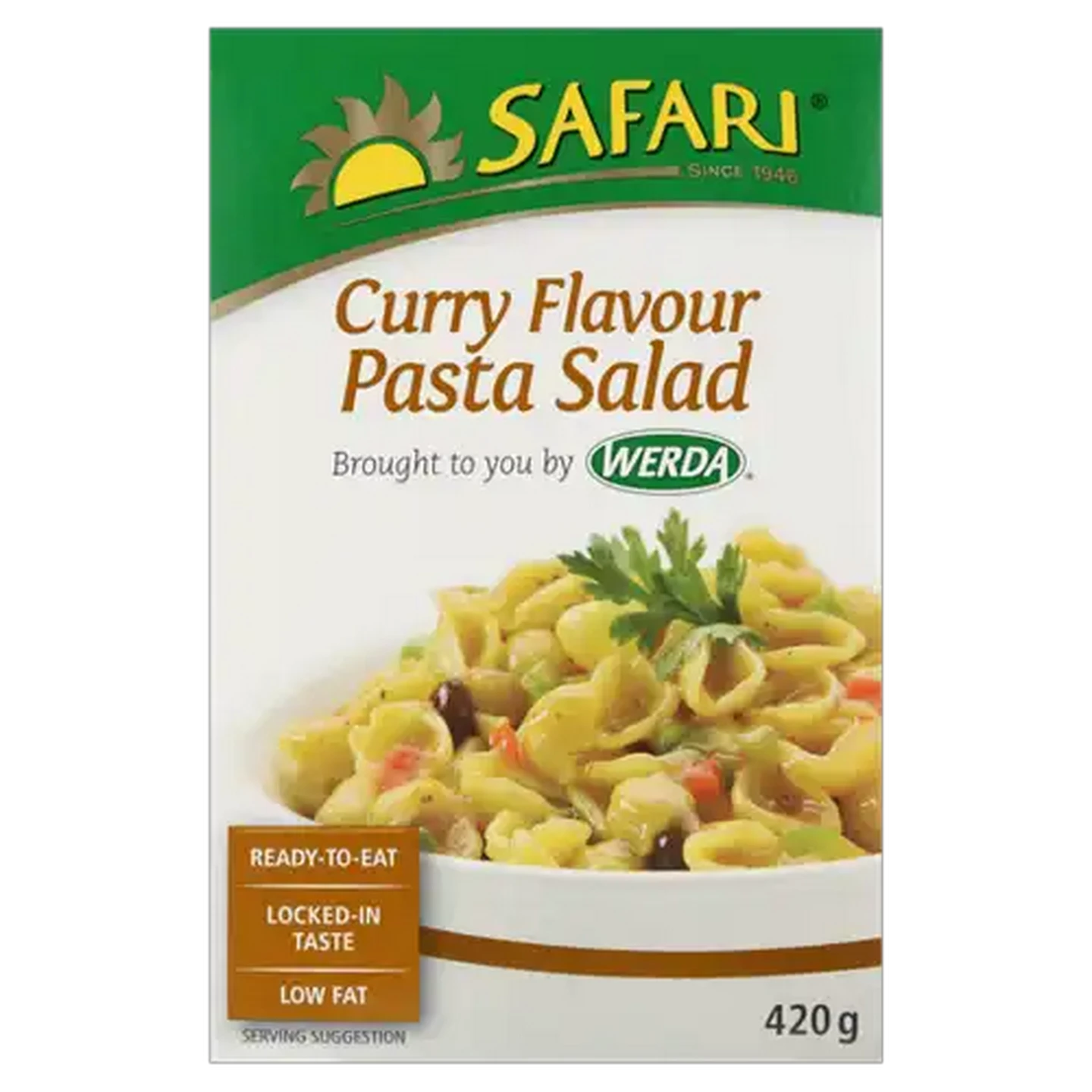 Image of Werda Curry Flavoured Pasta Salad 420g