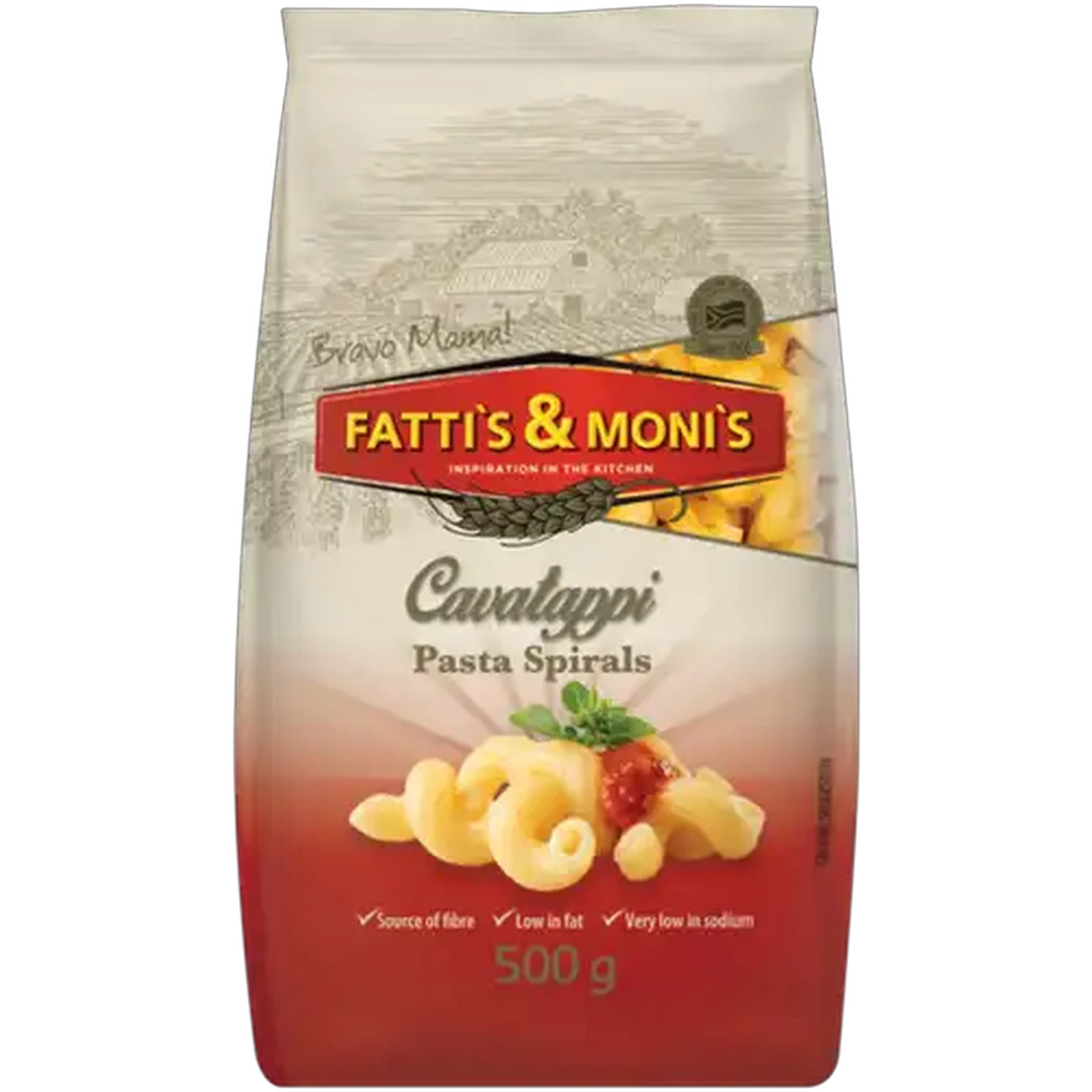 Image of Fatti's & Moni's Cavatappi Pasta Spirals 500g