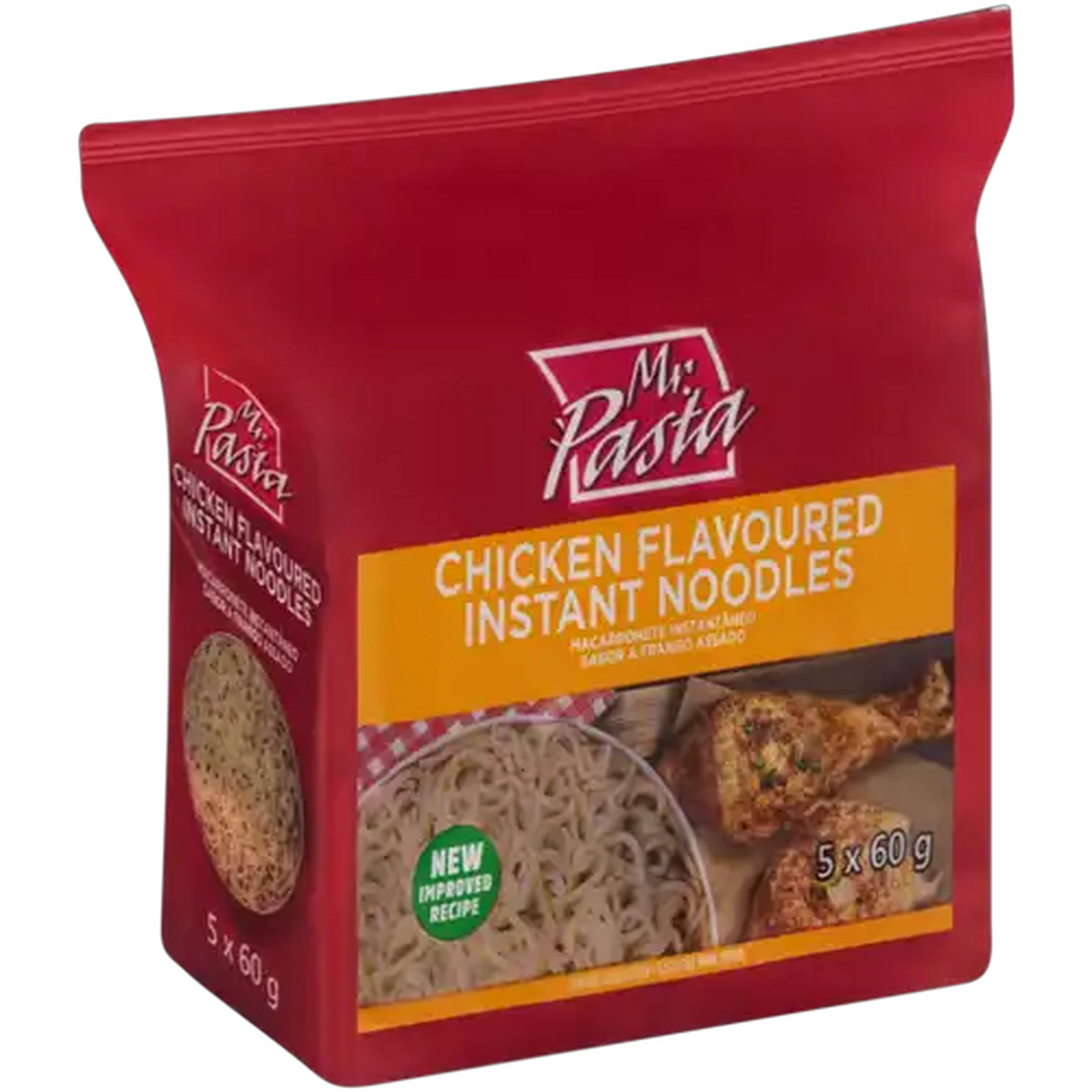 Image of Mr. Pasta Chicken Flavoured Instant Noodles 5 x 60g