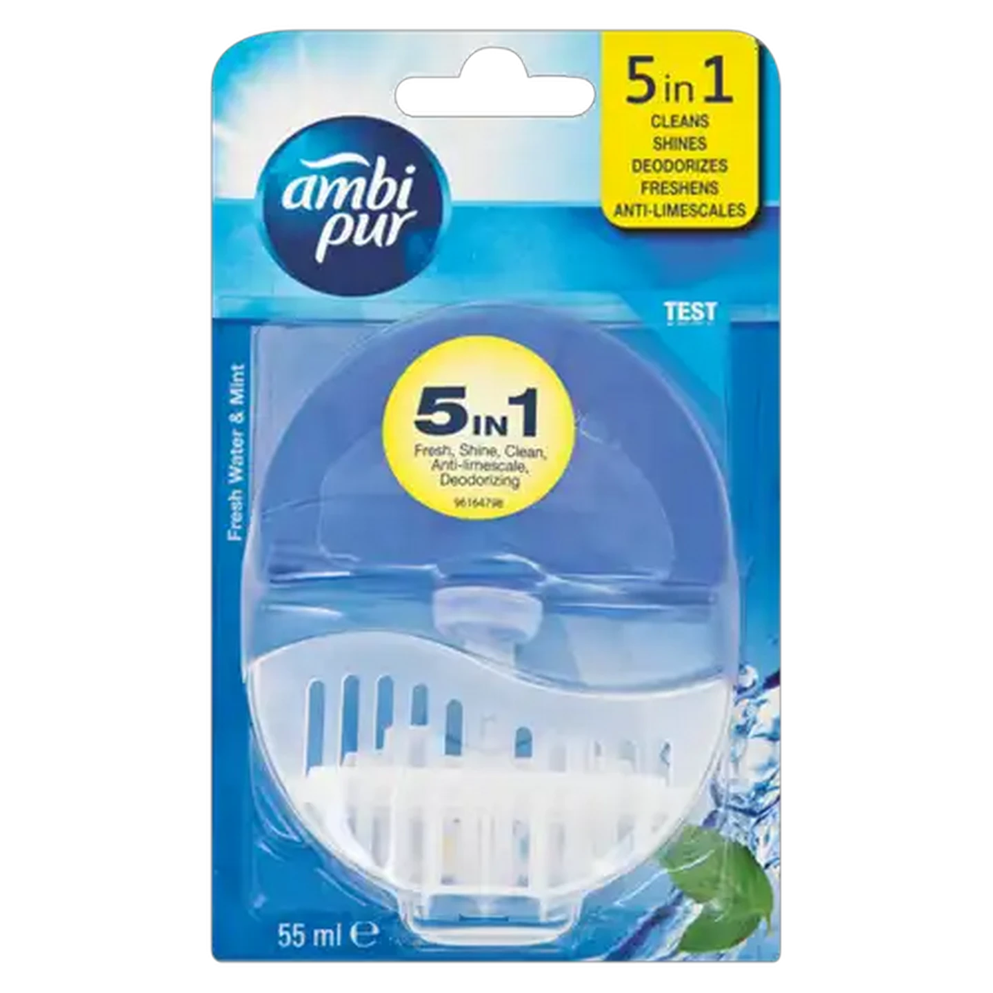 Image of Ambi Pur Fresh Water & Mint Toilet Cleaner 55ml