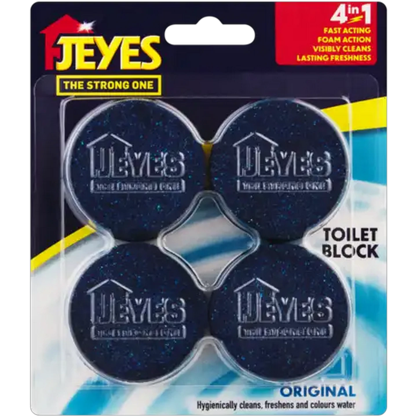 Image of Jeyes Fluid Toilet Block Value Pack 4 x 45g