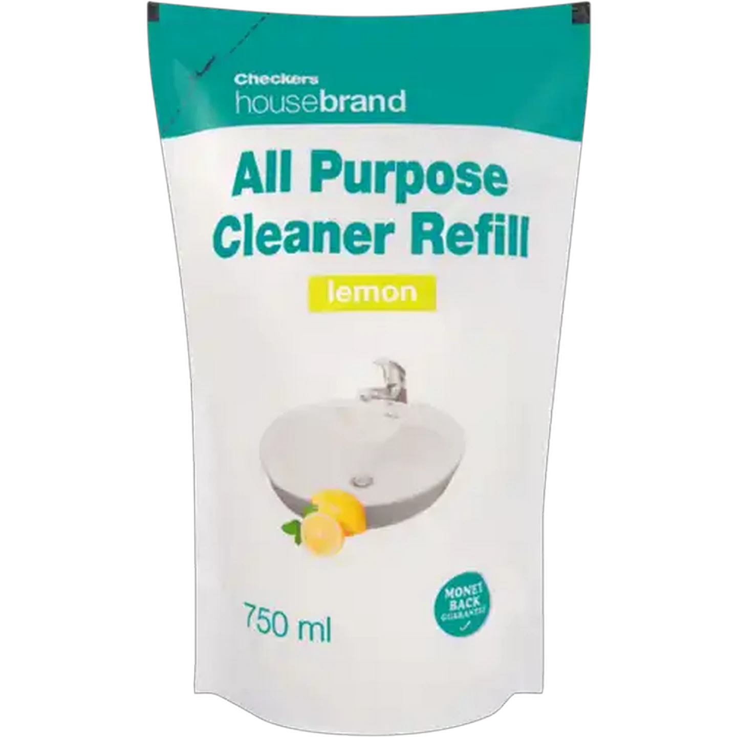 Image of Checkers Housebrand Lemon Fragrance All Purpose Cleaner Refill 750ml