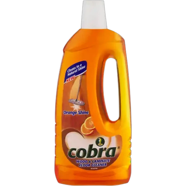 Cobra Orange Shine Wood & Laminate Floor Cleaner 750ml