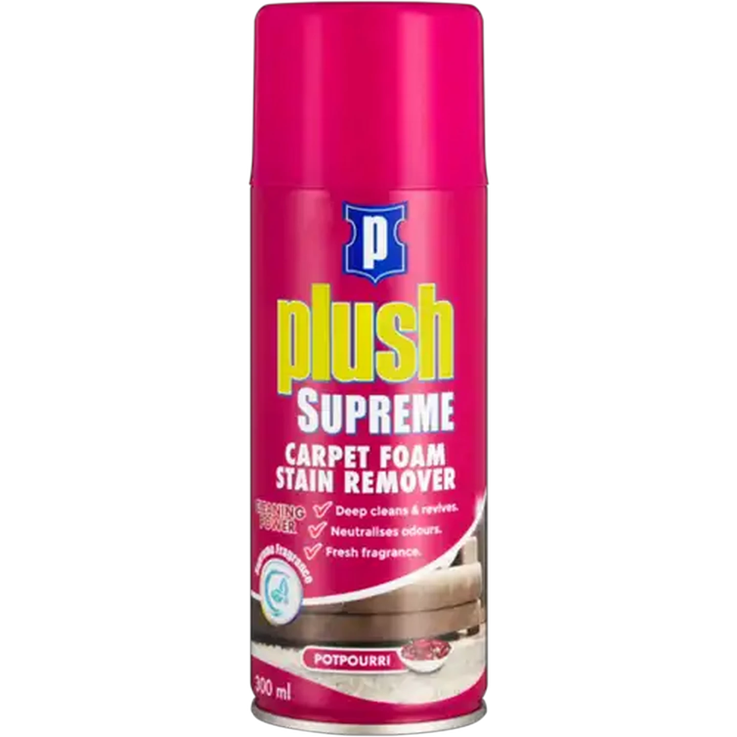 Image of Plush Supreme Carpet Foam Stain Remover 300ml