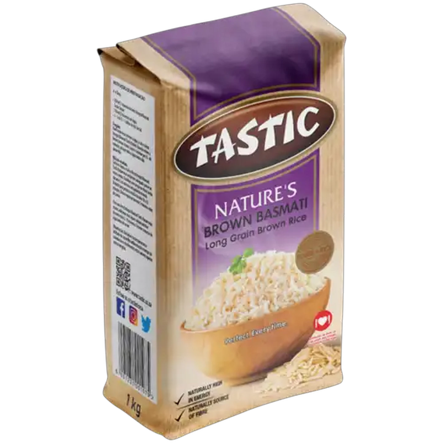 Image of Tastic Nature's Basmati Long Grain Brown Rice 1kg