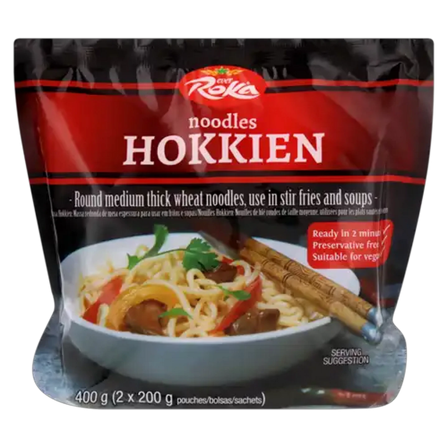Image of Roka Hokkien Noodles 400g