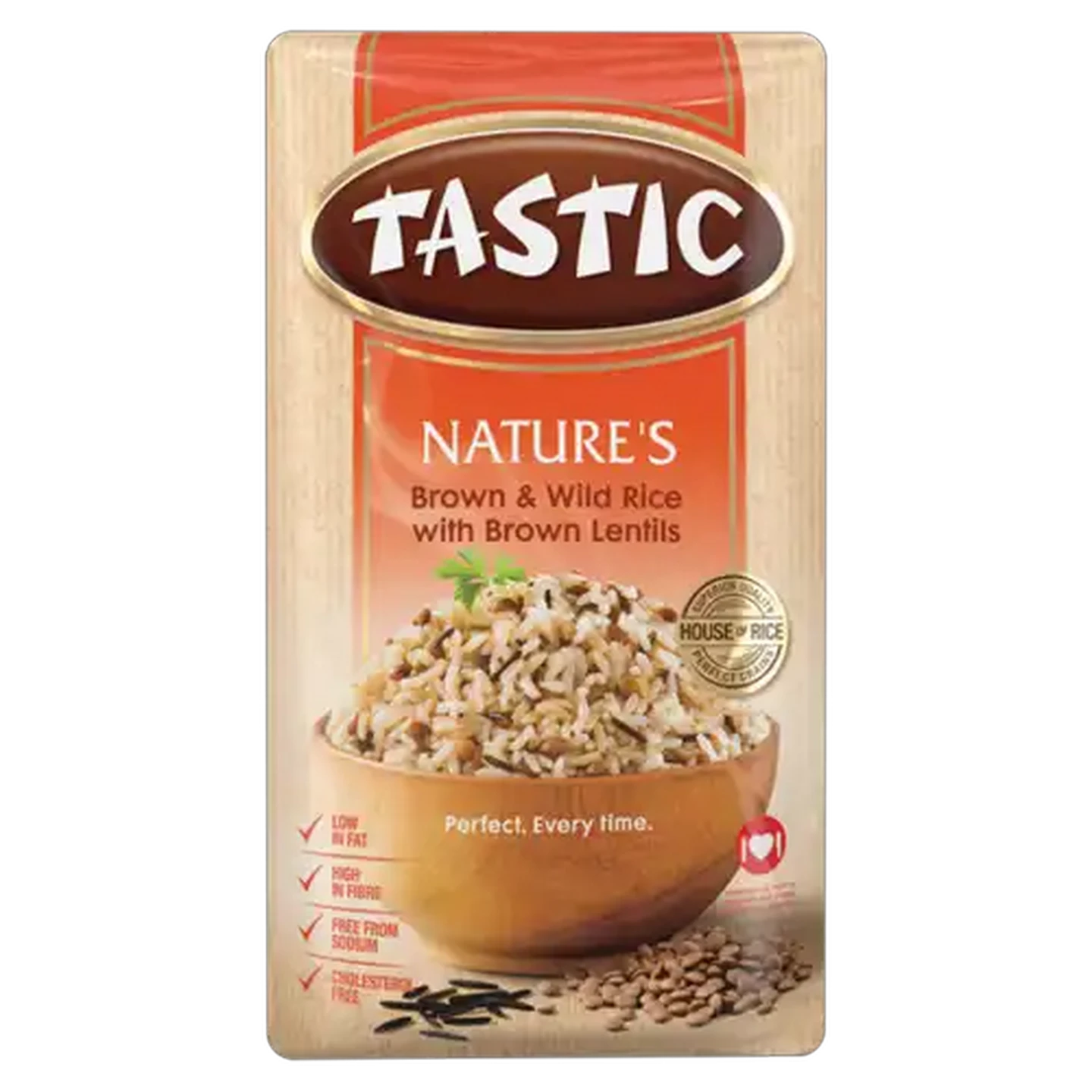 Image of Tastic Nature's Brown & Wild Rice With Brown Lentils 1kg