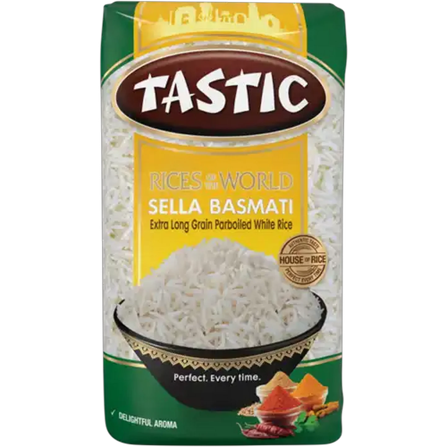 Image of Tastic Sella Basmati Extra Long Grain Parboiled Rice 1kg