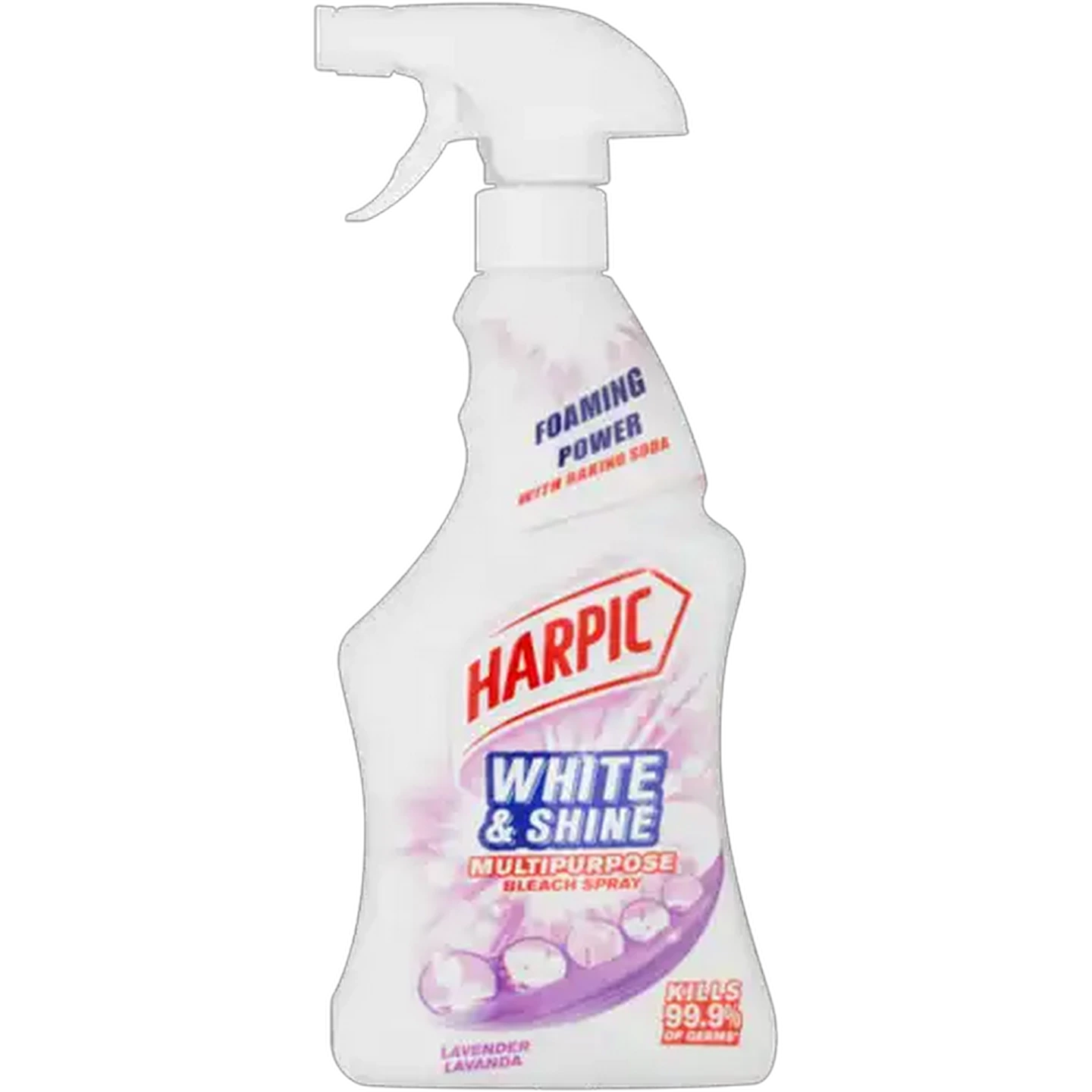 Image of Harpic White & Shine Lavender Scented Multipurpose Spray 500ml