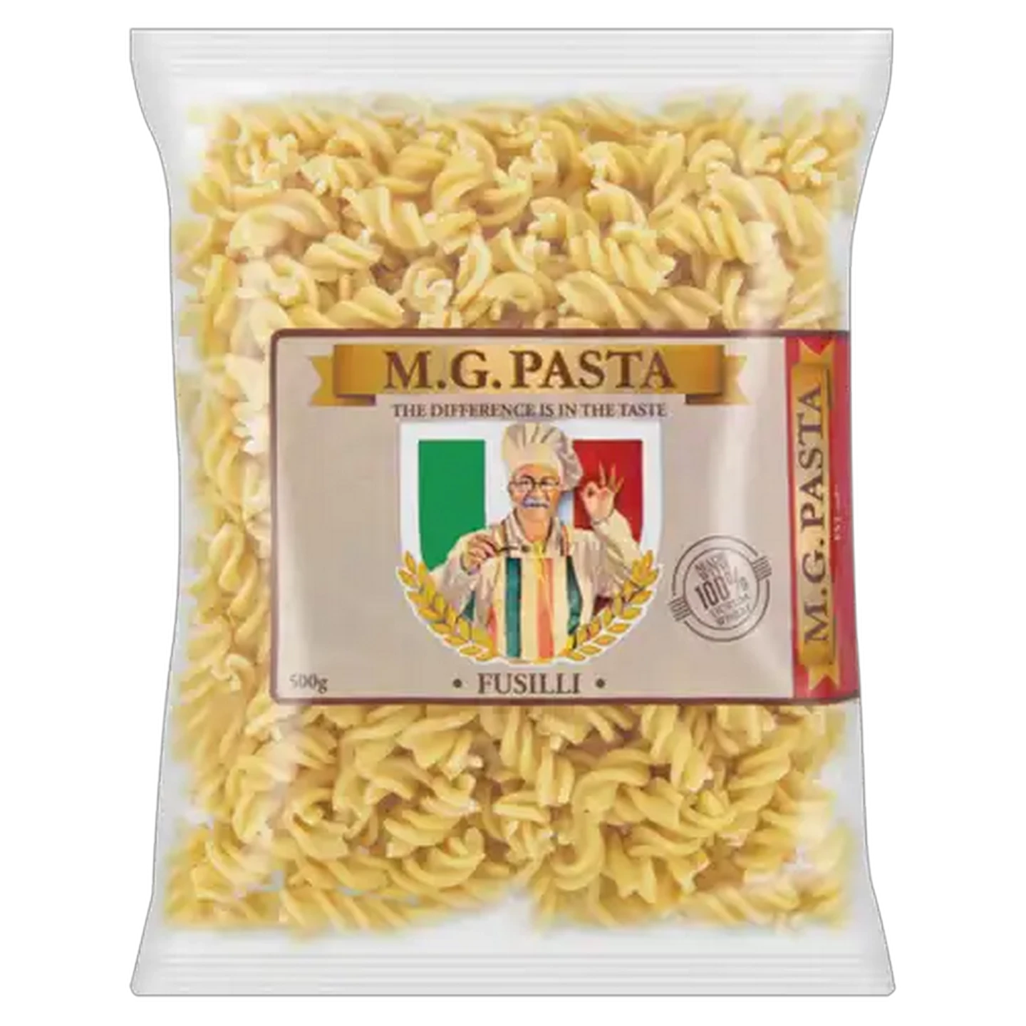 Image of M.G. Pasta Fusilli Pasta 500g