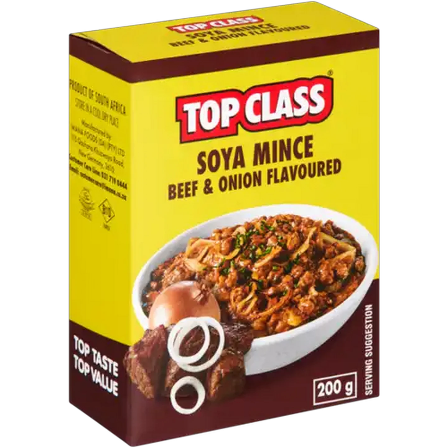 Image of Top Class Beef & Onion Flavoured Soya Mince 200g