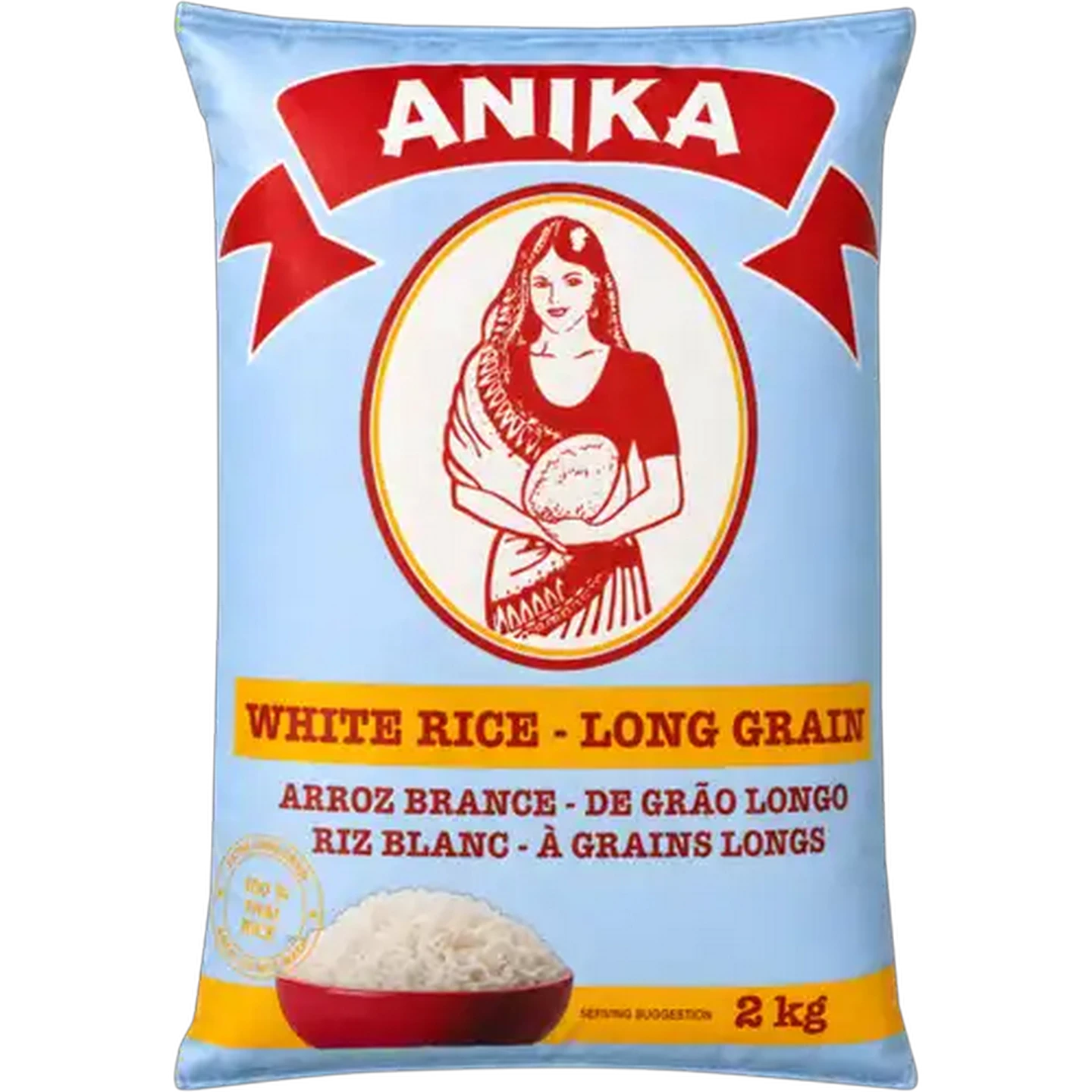 Image of Anika Long Grain White Rice 2kg