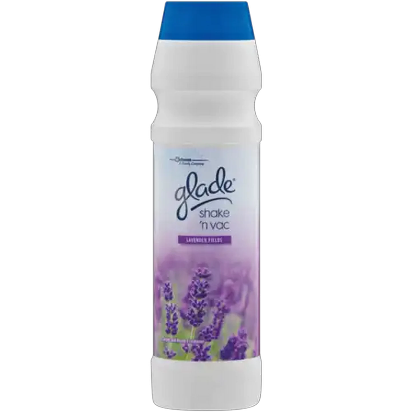 Image of Glade Shake 'N Vac Lavender Carpet & Room Freshener 400g