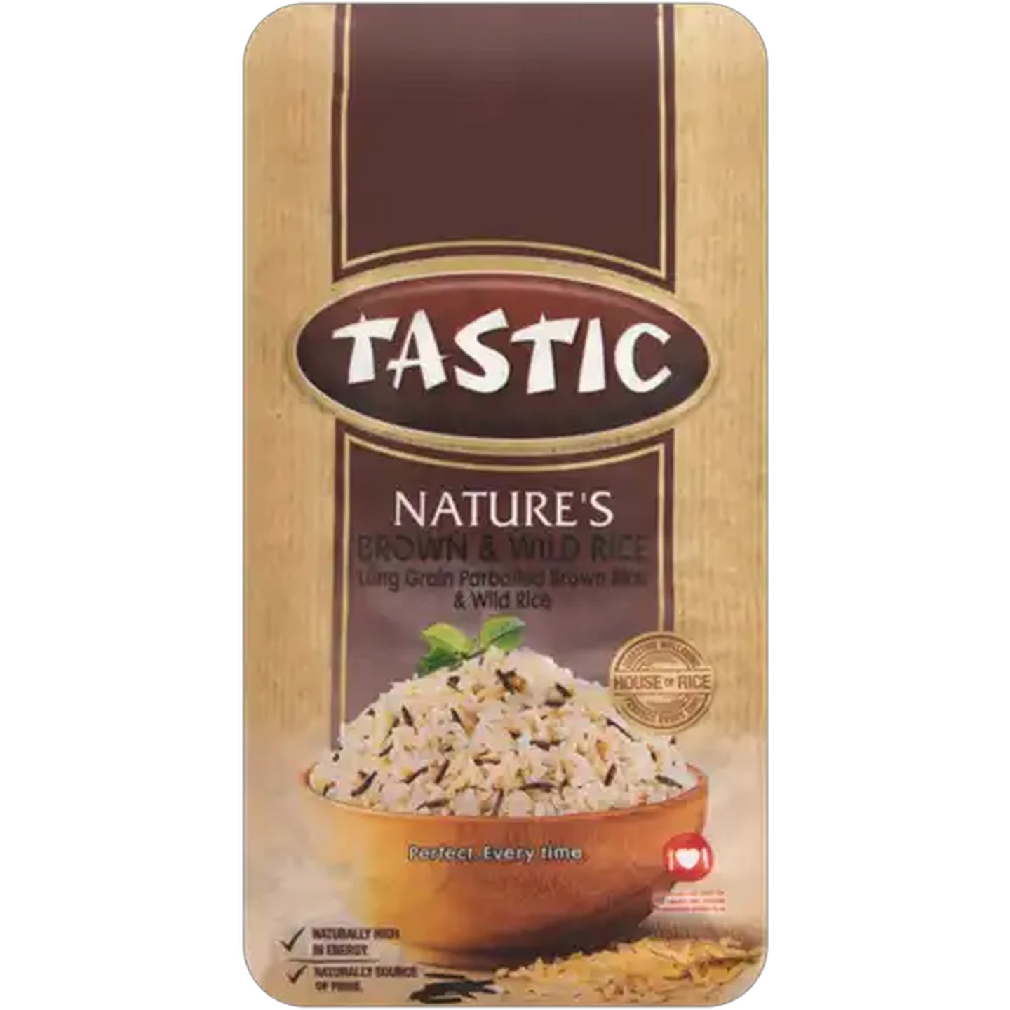 Image of Tastic Nature's Long Grain Parboiled Brown & Wild Rice 1kg