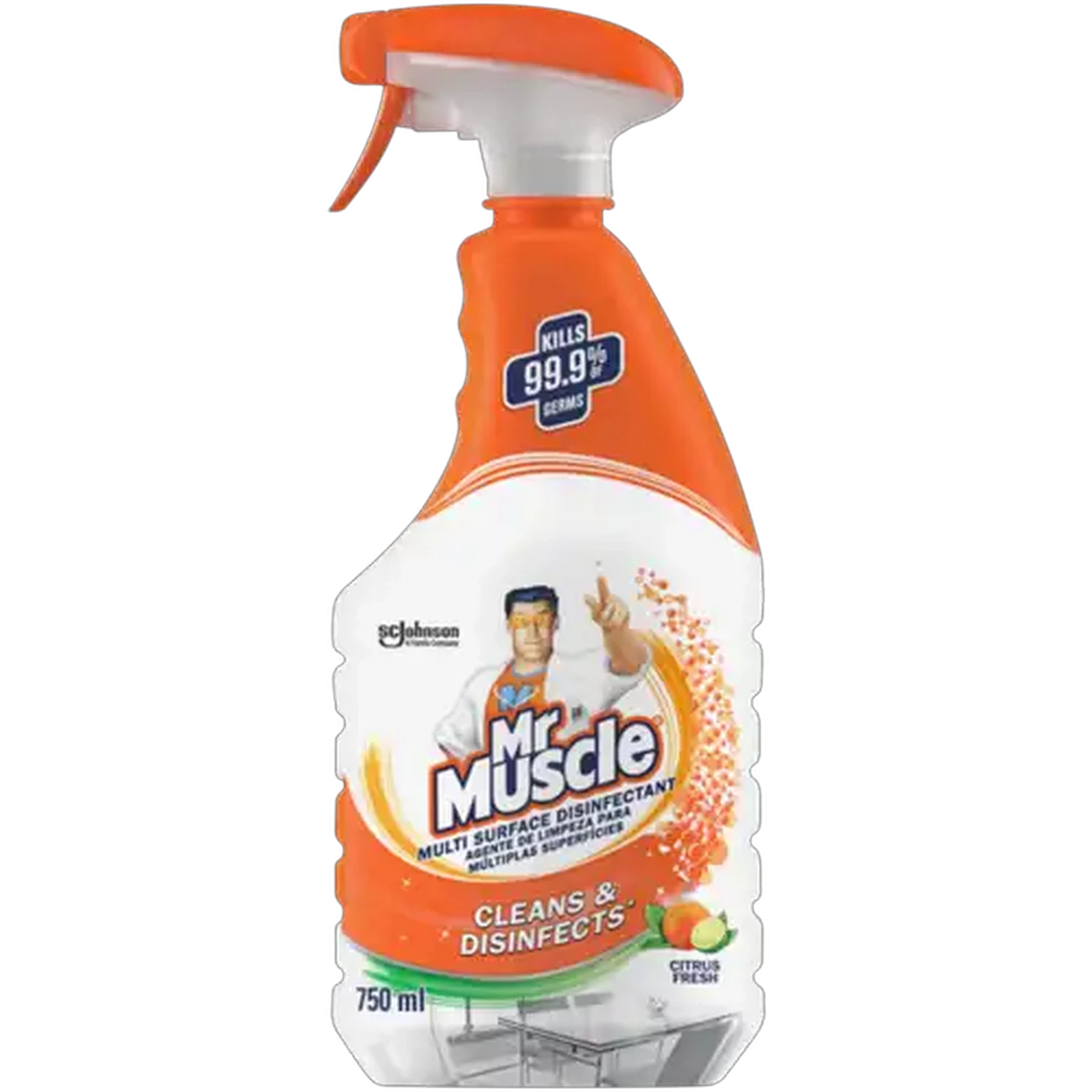 Image of Mr Muscle Citrus Fresh Multi Surface Disinfectant 750ml