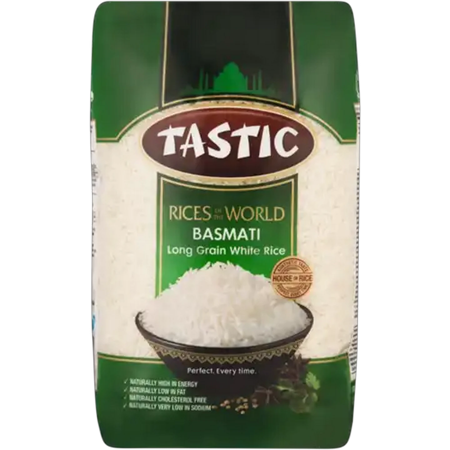 Image of Tastic Rices Of The World Basmati Aromatic Indian Rice 2kg