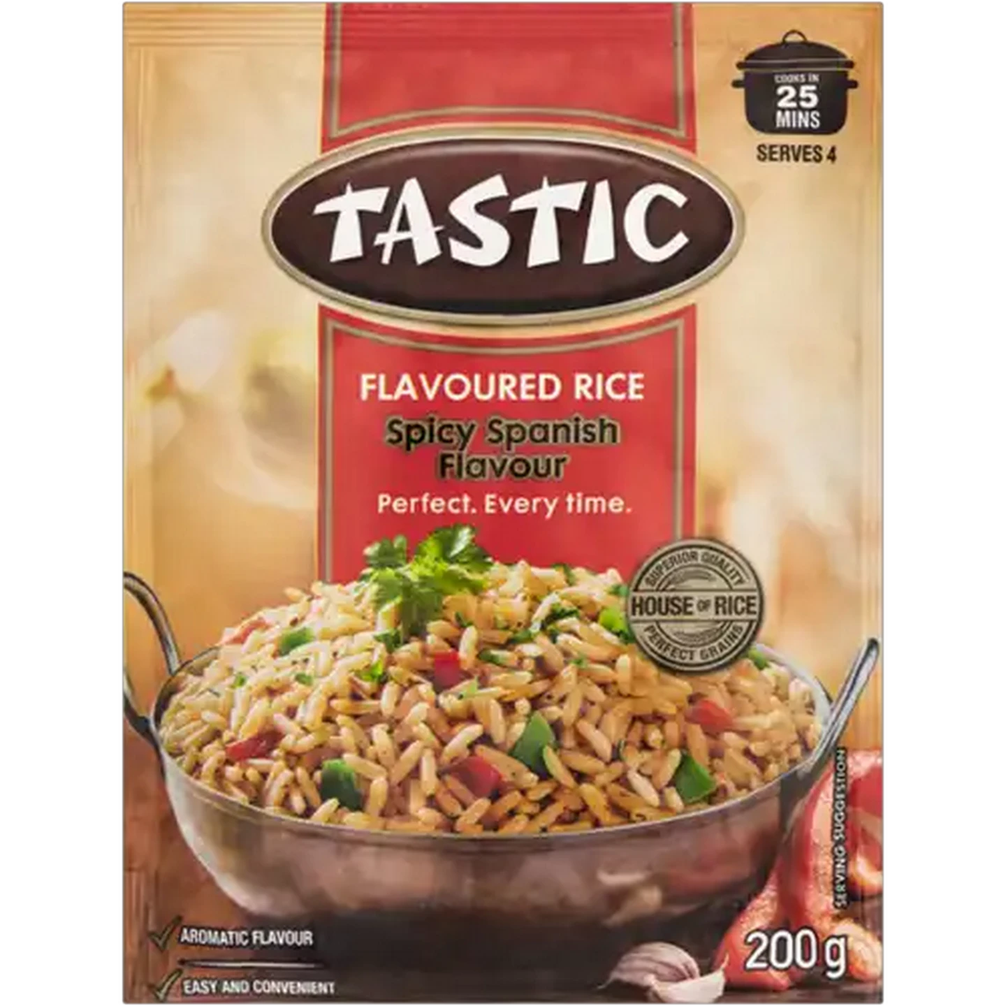 Image of Tastic Spicy Spanish Flavoured Rice 200g