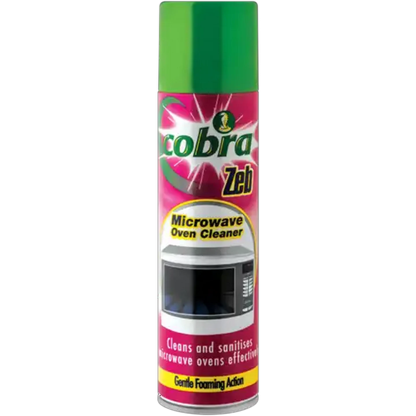 Image of Cobra Zeb Gentle Foaming Action Microwave Oven Cleaner 275ml