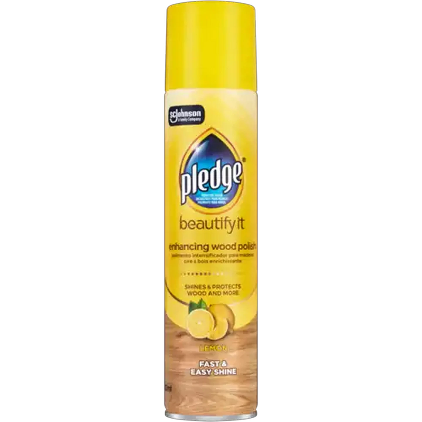 Image of Pledge Beautify It Lemon Enhancing Wood Polish 300ml