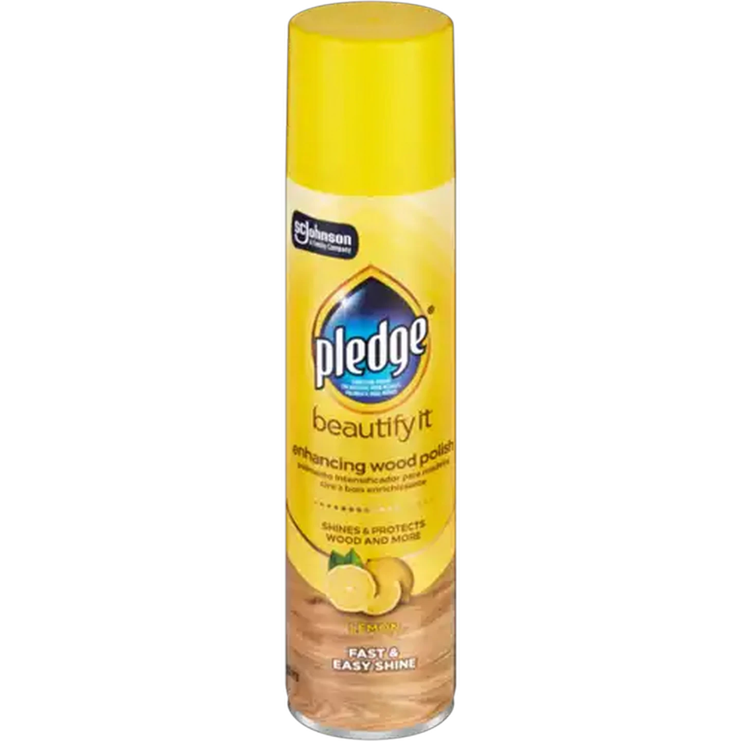 Image of Pledge Beautify It Lemon Enhancing Wood Polish 300ml