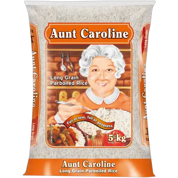 Aunt Caroline Long Grain Parboiled Rice 5kg