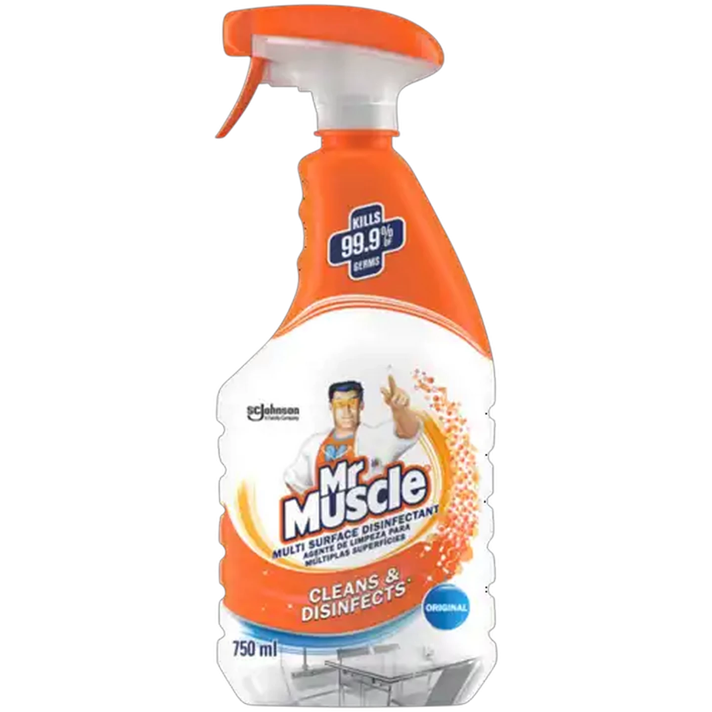 Image of Mr Muscle Original Multi-Surface Disinfectant Trigger Bottle 750ml
