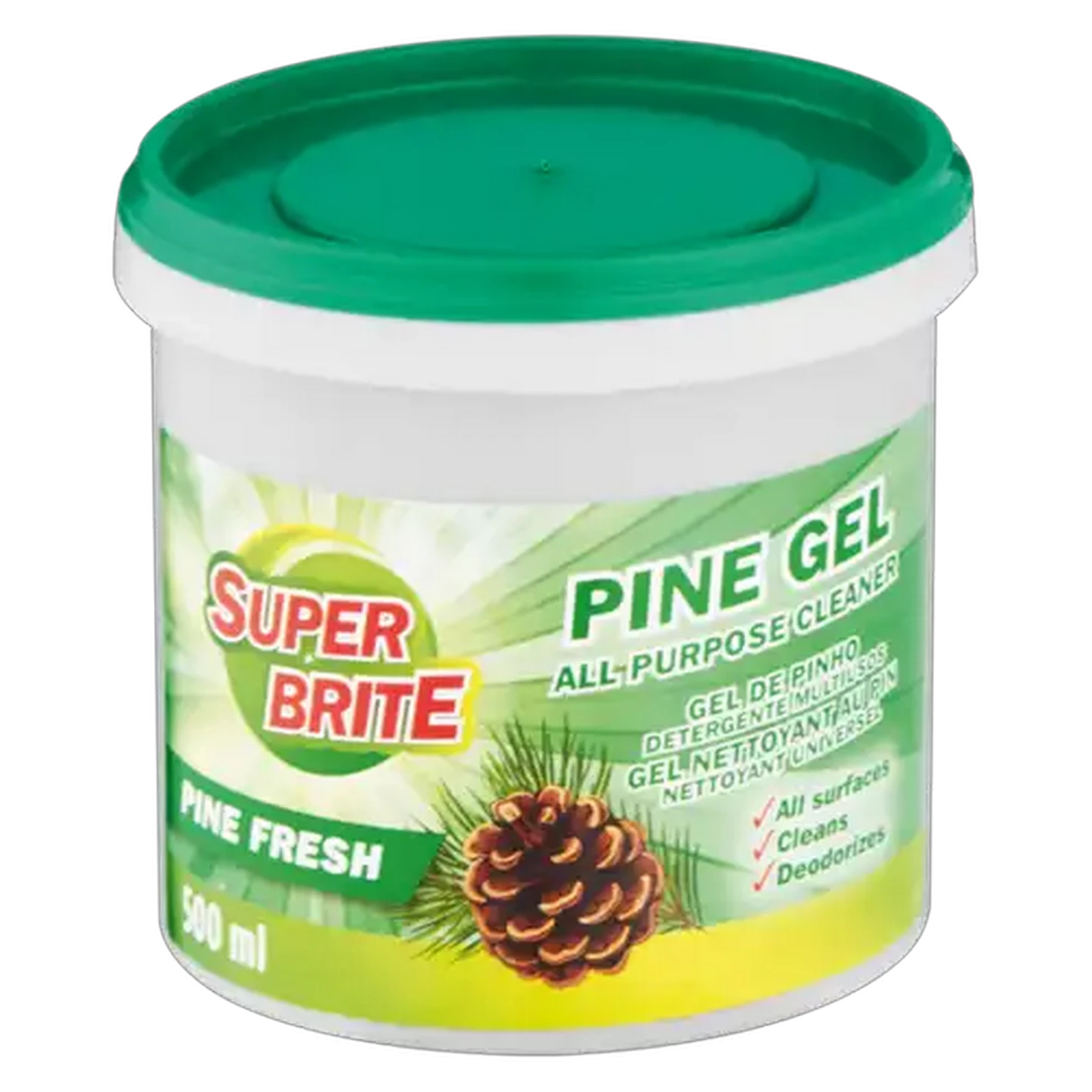 Image of Super Brite All Purpose Pine Gel Cleaner 500ml