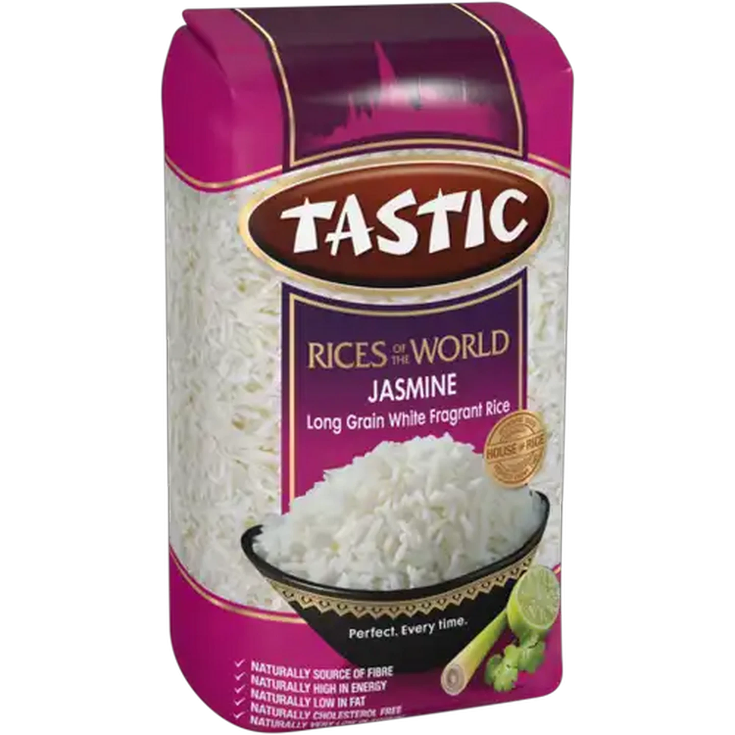 Image of Tastic Long Grain Jasmine Fragrant White Rice 2kg