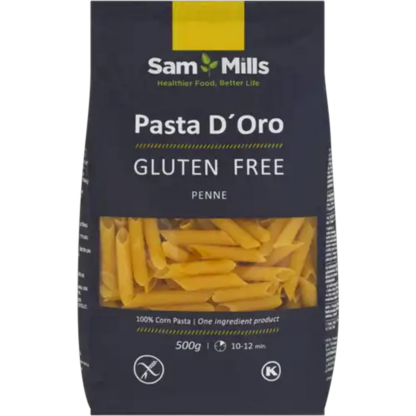 Image of Sam Mills Pasta d'oro Gluten Free Penne Pasta 500g