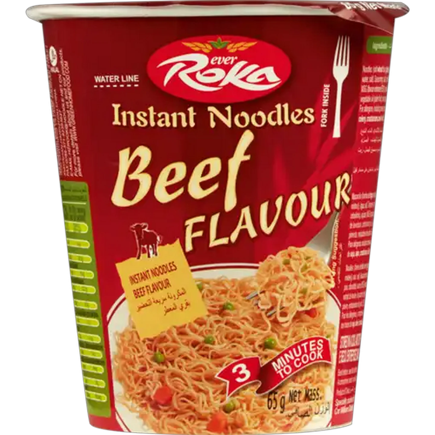 Image of Roka Beef Flavoured Instant Noodles 65g