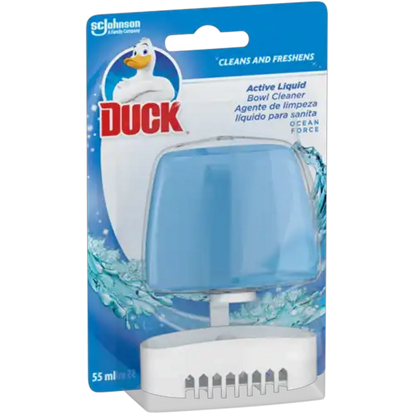 Image of Duck Ocean Force Scented Liquid Toilet Bowl Cleaner 55ml