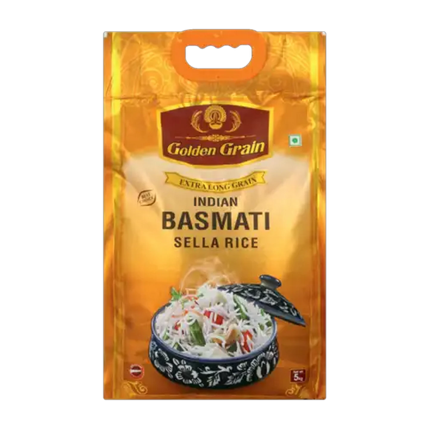Image of Golden Grain Indian Extra Long Grain Basmati Sella Rice 5kg