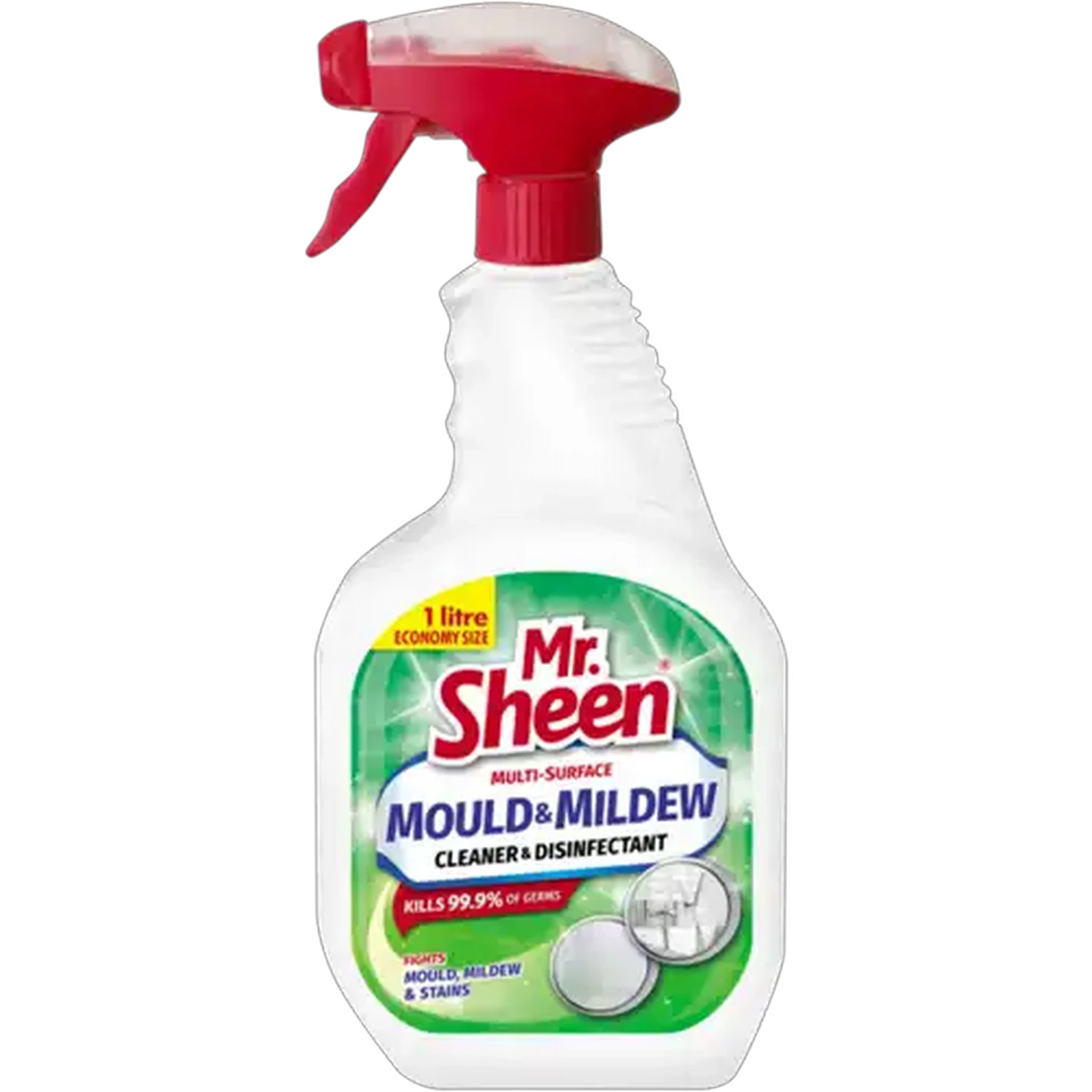 Image of Mr. Sheen Multi-Surface Mould & Mildew Cleaner & Disinfectant 1L