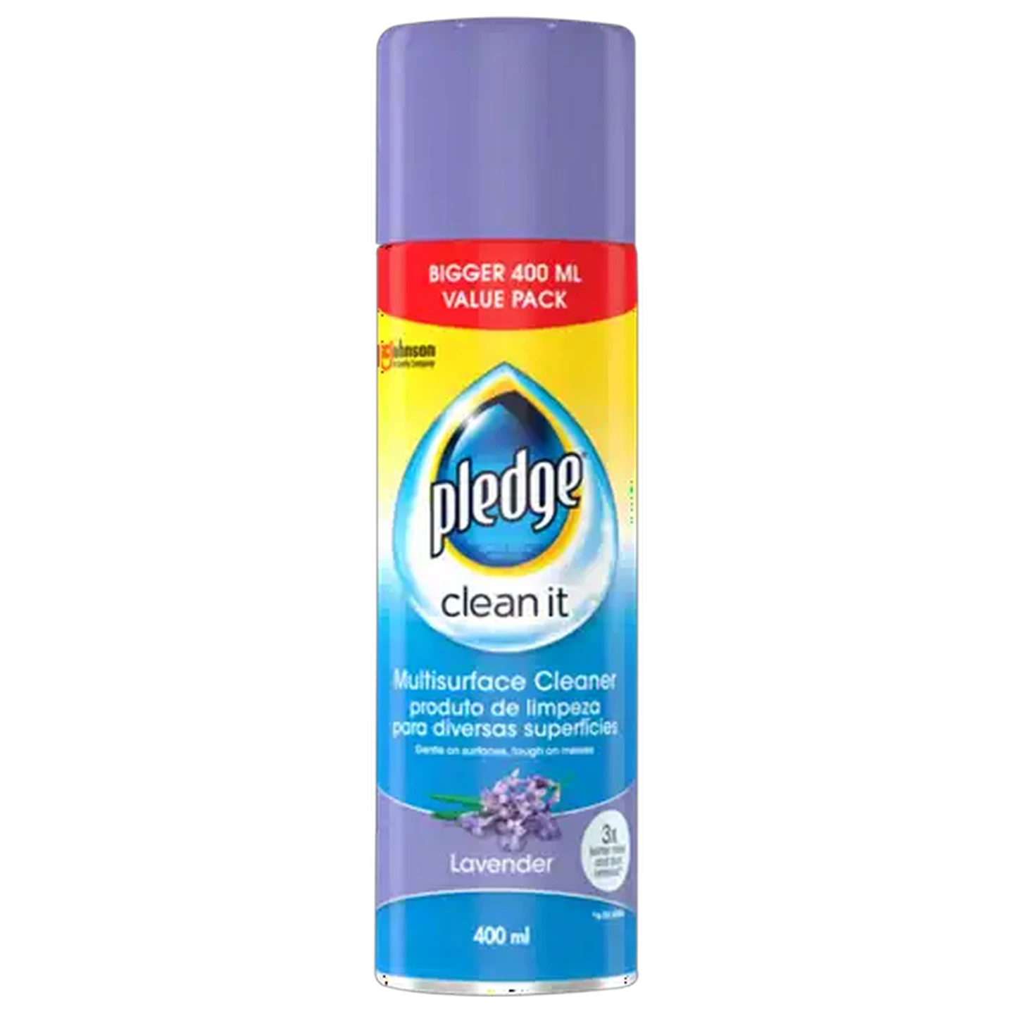Image of Pledge Lavender Modern Surface Cleaner 400ml